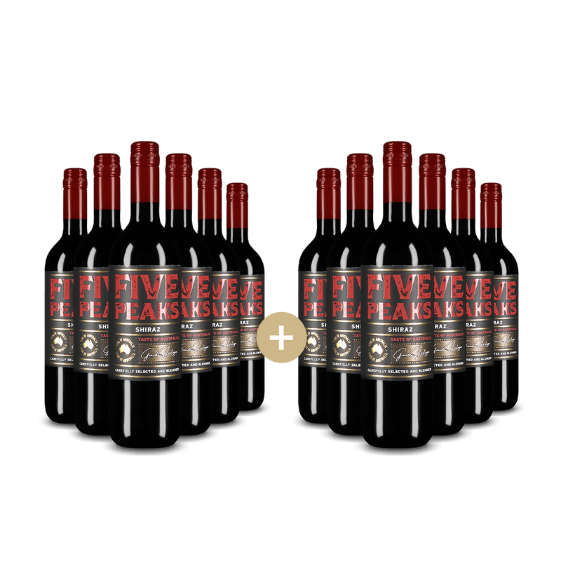6+6 lahví Shiraz 2024 – Gold