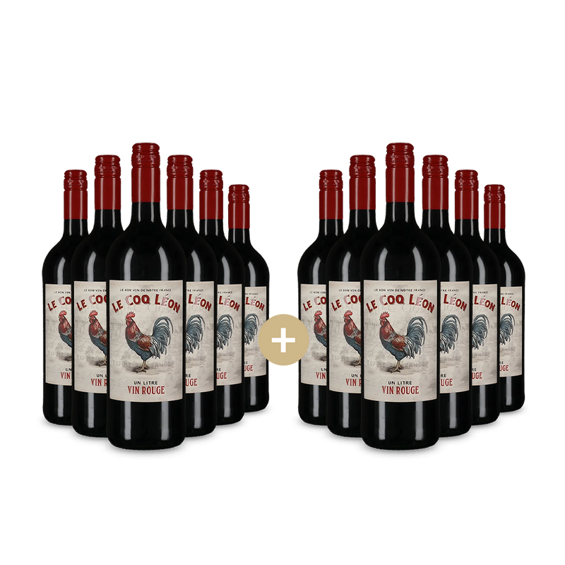 6+6 lahví Un Litre Vin Rouge – Gold