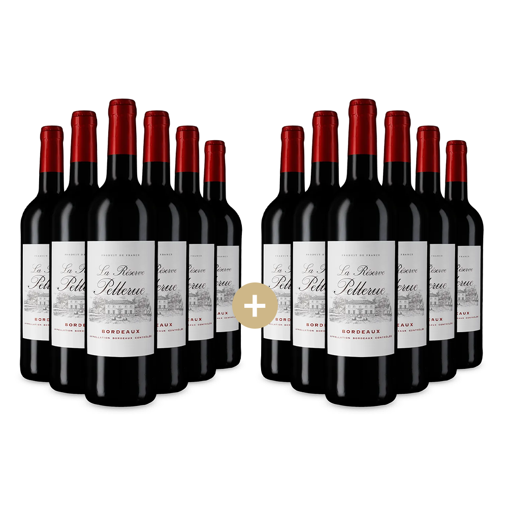 6+6 lahví Bordeaux 2021 – Gold