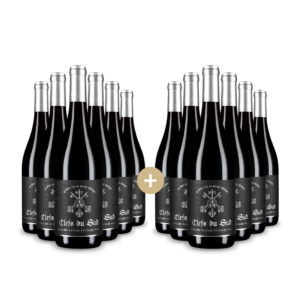 6+6 lahví Côtes du Rhône Vieilles Vignes 2023 – Gold