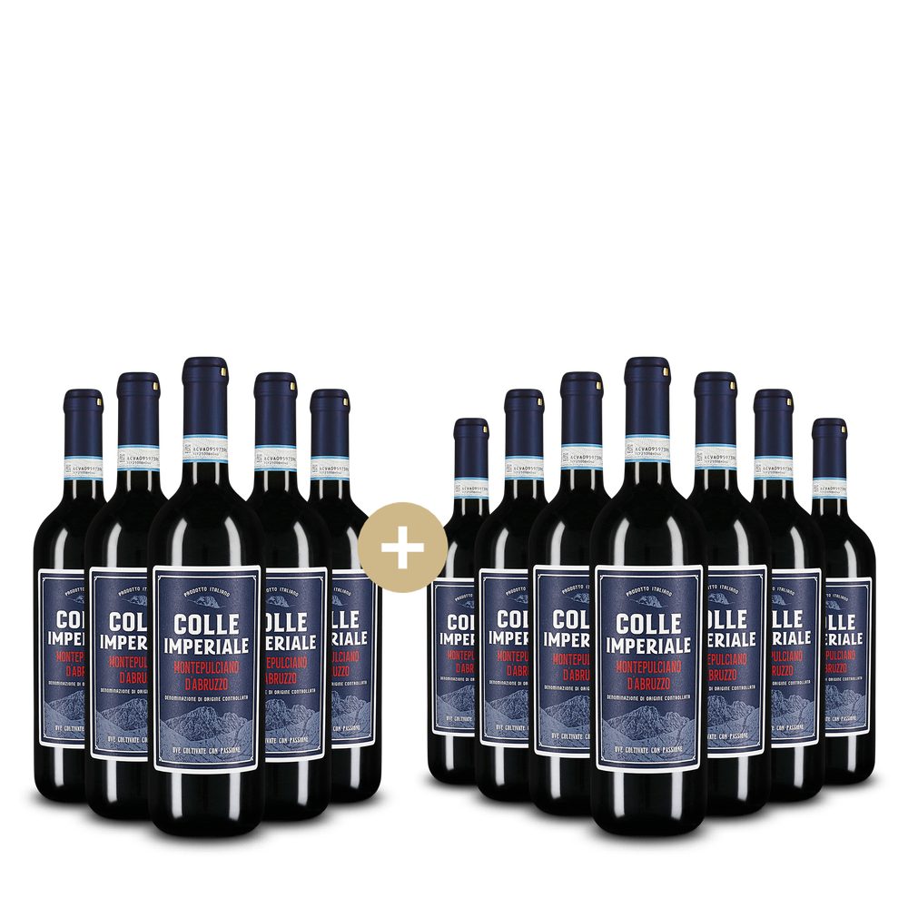 5+7 lahví Montepulciano d'Abruzzo 2024