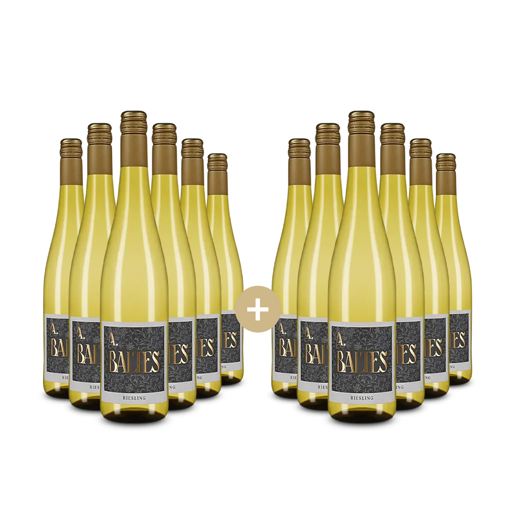 6+6 lahví Riesling 2024 – Gold