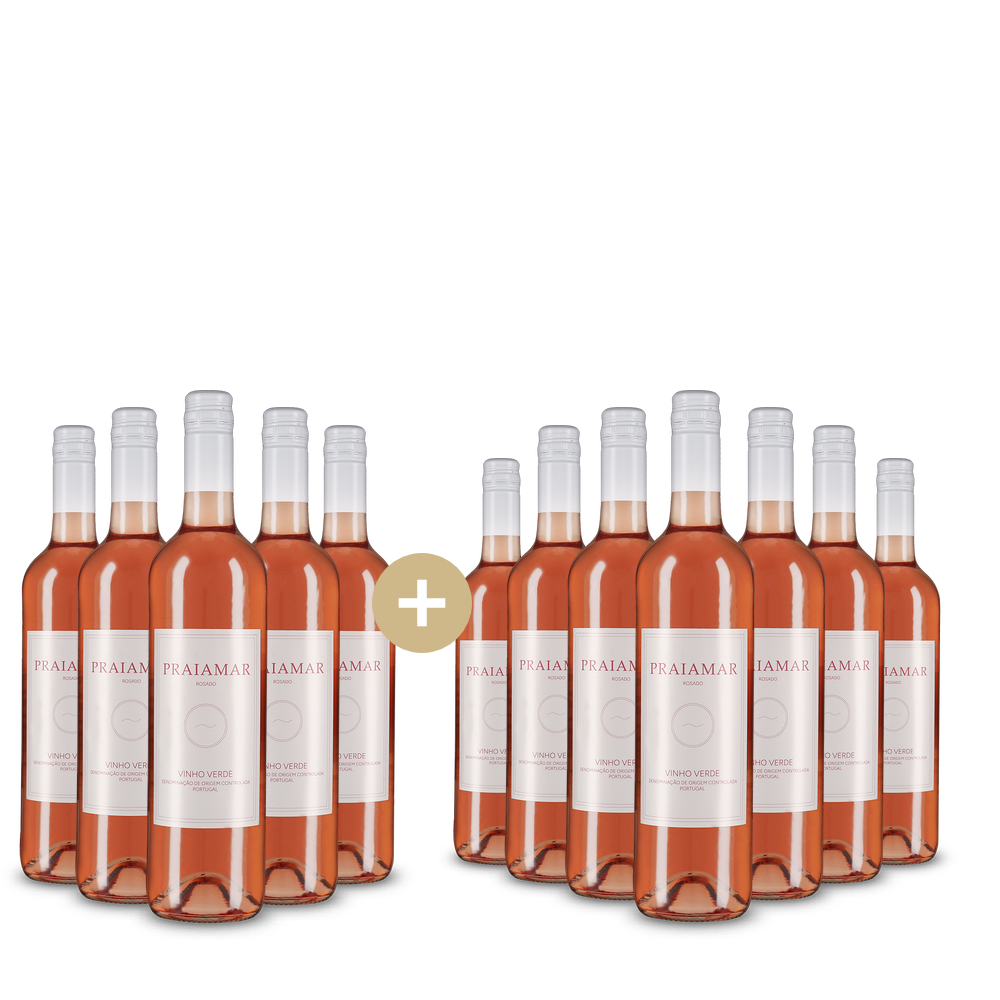 5+7 lahví Vinho Verde Rosé