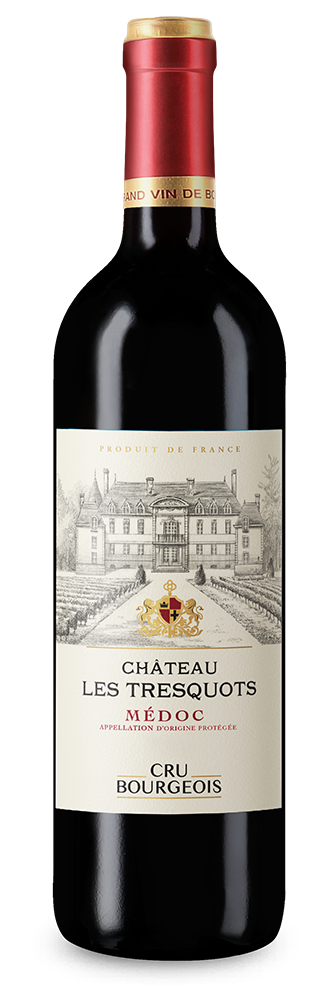 Château Les Tresquots Médoc Cru Bourgeois 2023 – Gold