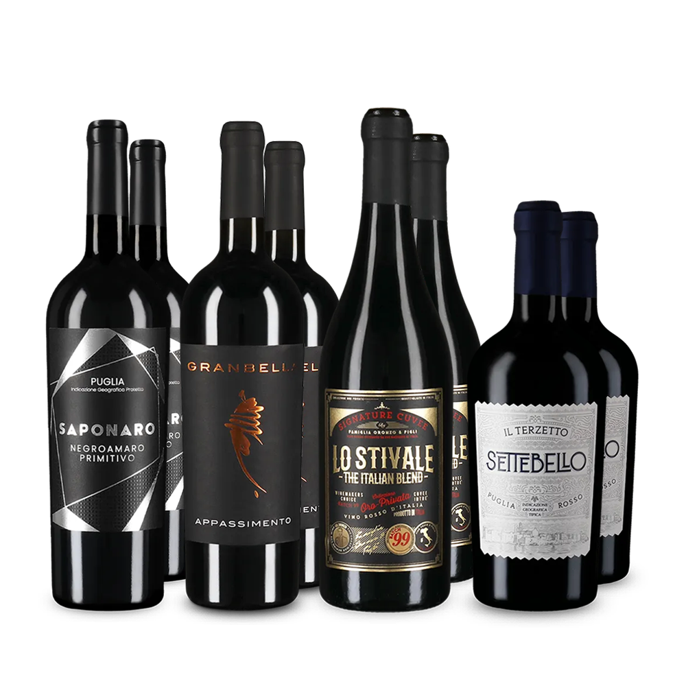 Červené hvězdy podle Luca Maroniho v balení 4x2 – Gold