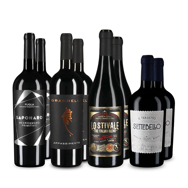 Červené hvězdy podle Luca Maroniho v balení 4x2 – Gold