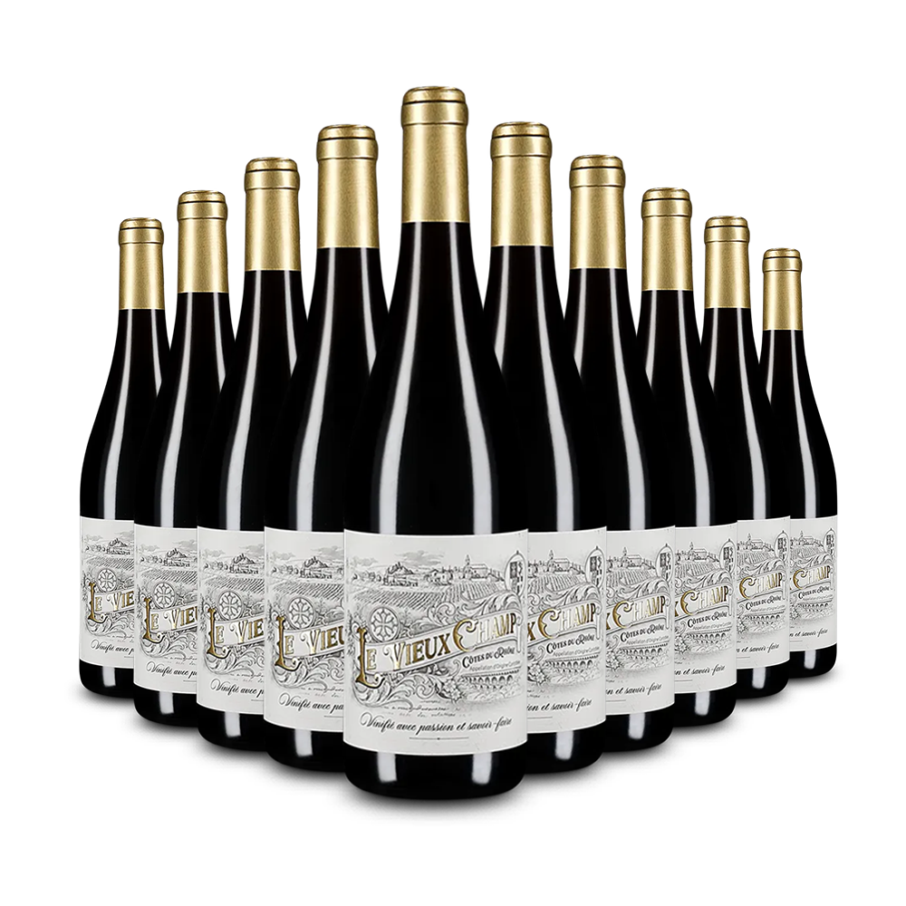 10 lahví Côtes du Rhône 2023 – Gold