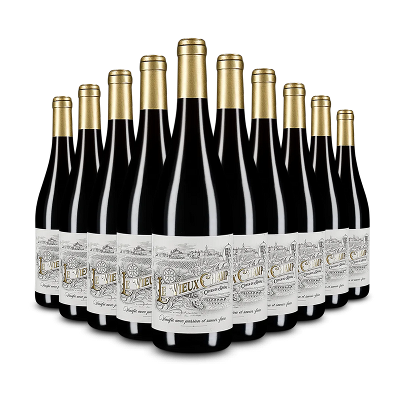 10 lahví Côtes du Rhône 2023