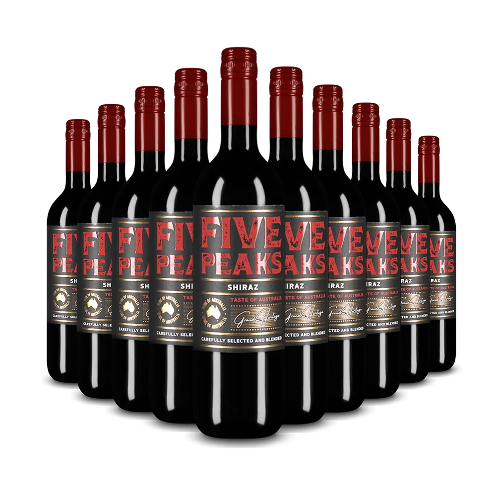 10 lahví Shiraz 2024