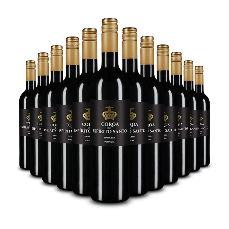 12 lahví Coroa do Espirito Santo Tinto 2017 – Gold