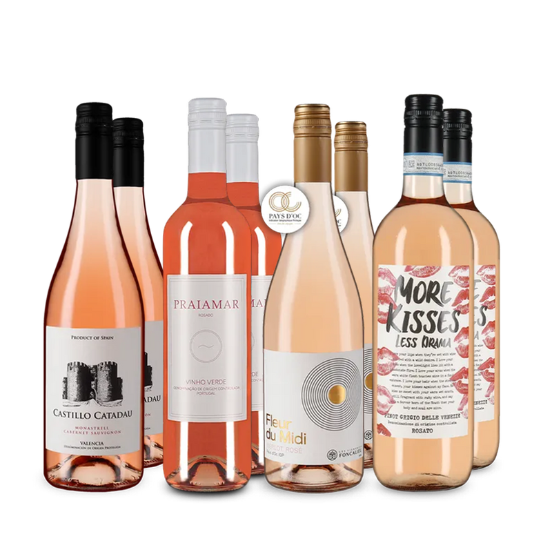 Hvězdná jihoevropská Rosé v balení 4x2 – Gold