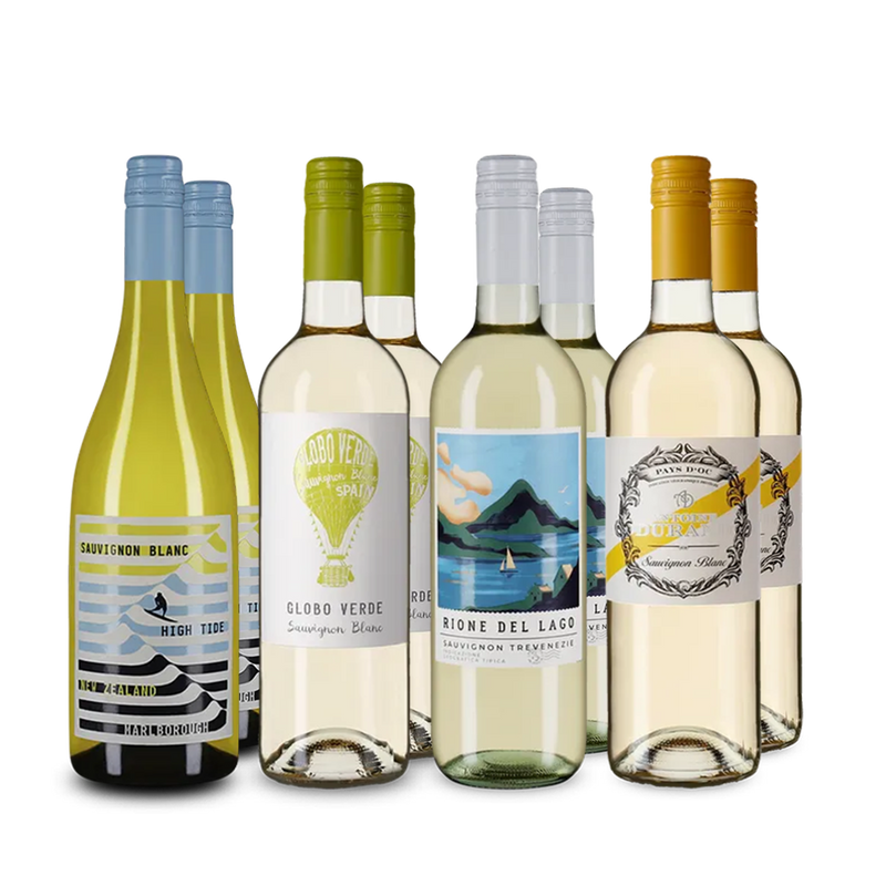 Mezinárodní hvězdy v podobě Sauvignonu Blanc v balení 4x2 – Gold