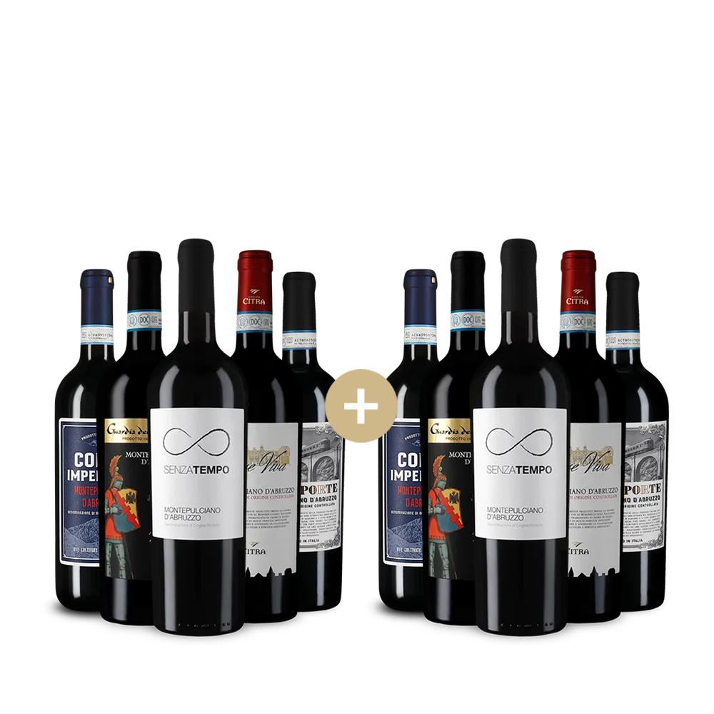 5+5 lahví Montepulciano d´Abruzzo: Naši oblíbenci – Gold