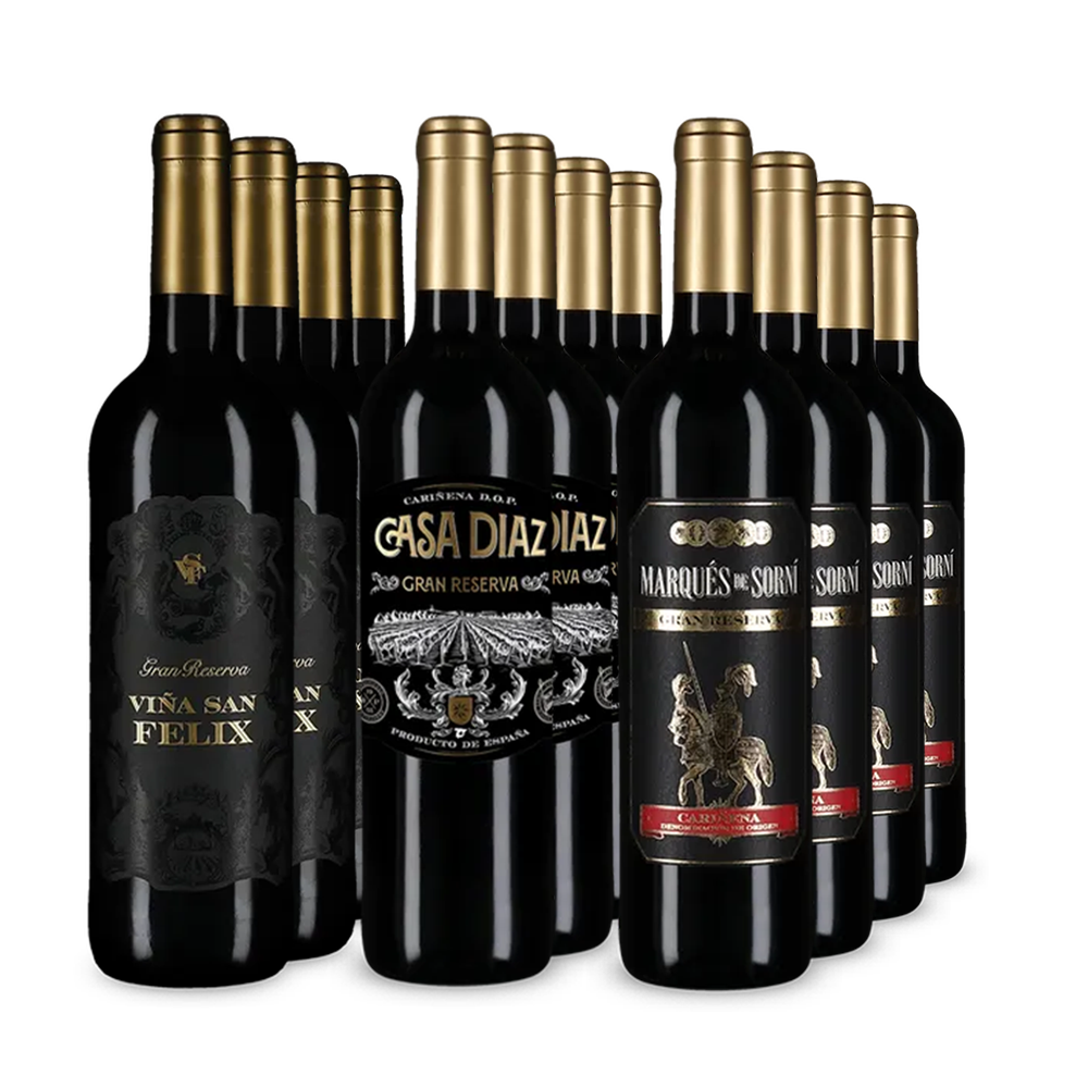 3x4 Gran Reserva: Špičkový výběr španělských vín – Gold