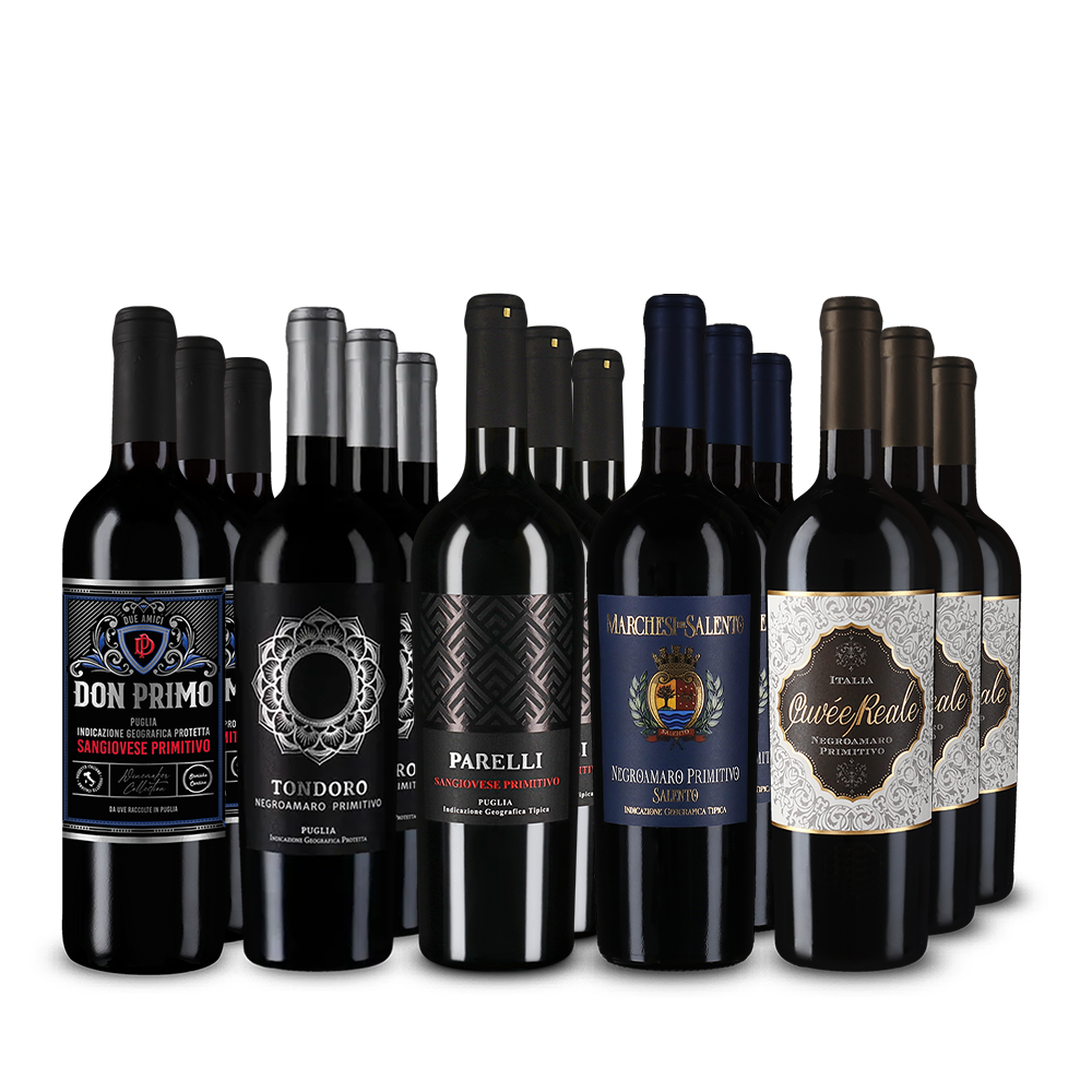 Primitivo XXL: Hvězdné balení 5x3 – Gold