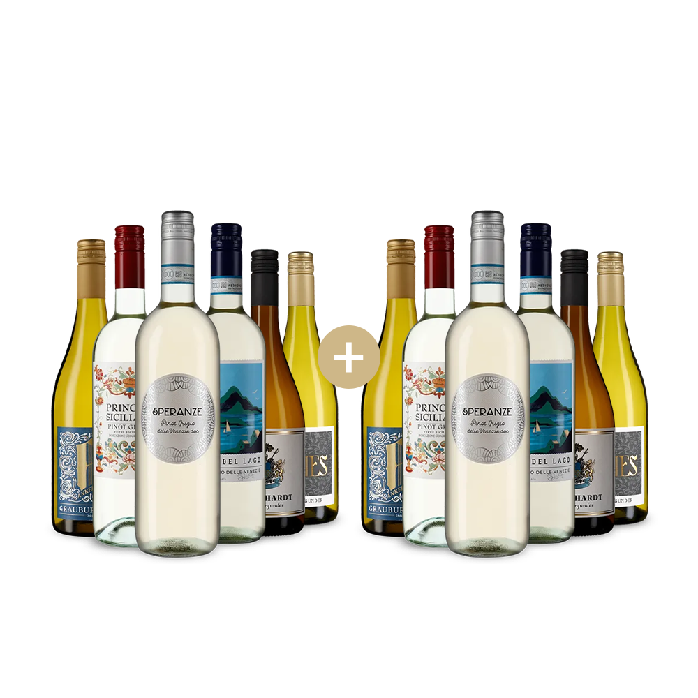 6+6 lahví: Pinot Grigio & Rulandské šedé – Gold