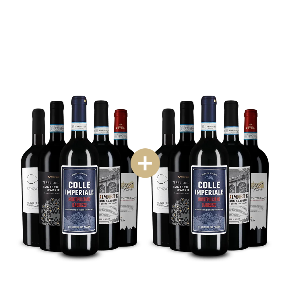 5+5 lahví Montepulciano d´Abruzzo: Naši oblíbenci – Gold