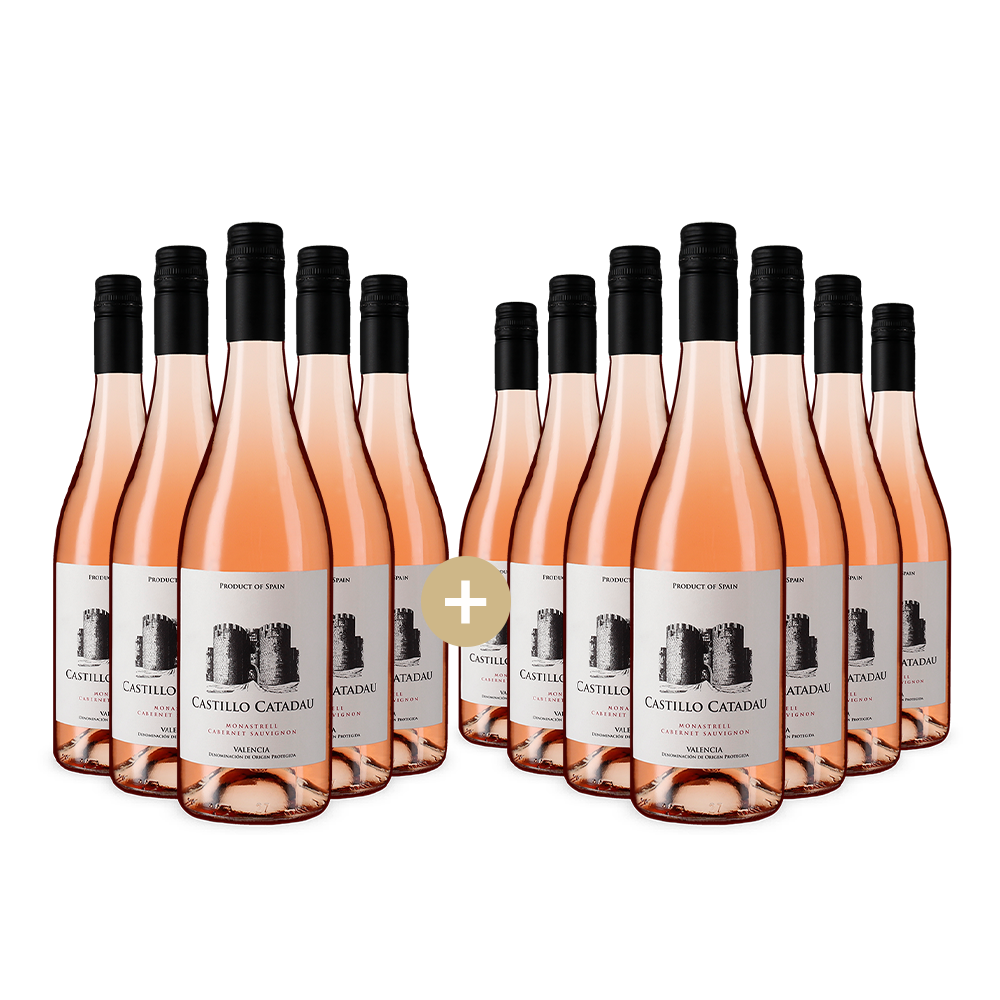5+7 lahví Castillo Catadau Rosado 2024 – Gold