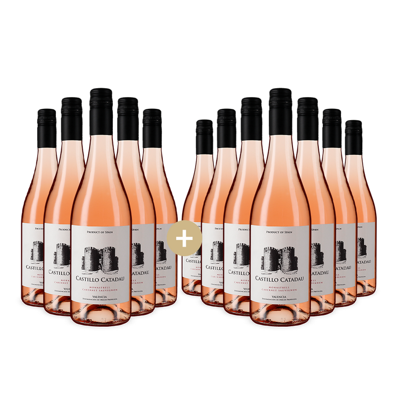 5+7 lahví Castillo Catadau Rosado 2024 – Gold