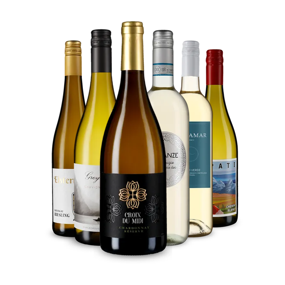 Mezinárodní bílé hvězdy v balení po 6 kusech – Gold