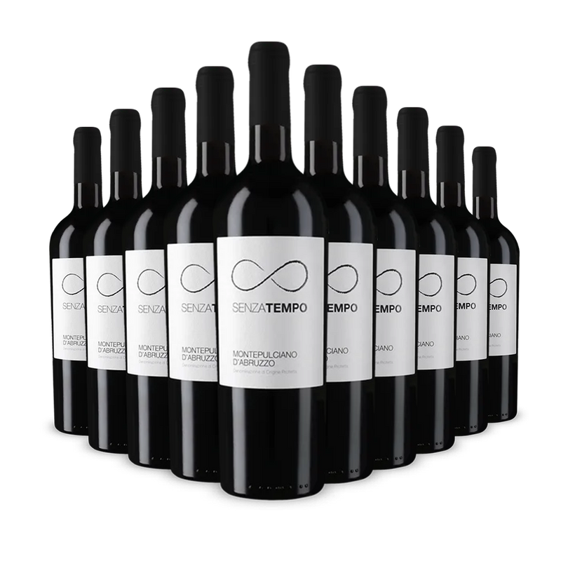 10 lahví Senza Tempo Montepulciano d'Abruzzo 2023 – Gold