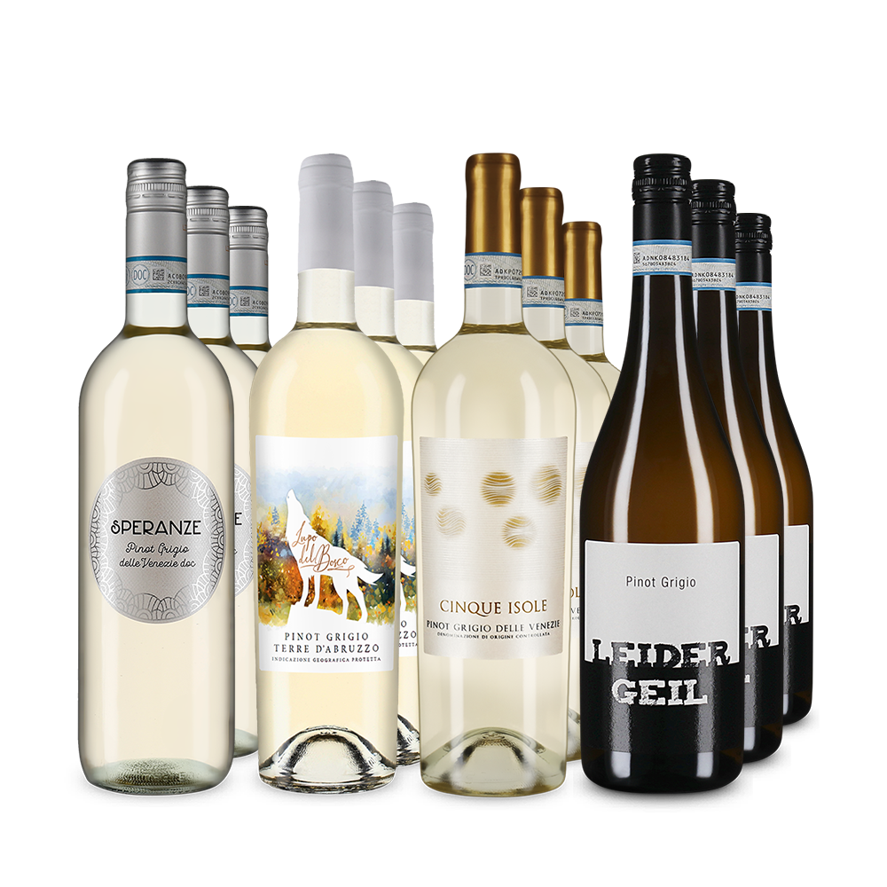 Hvězdné Pinot Grigio v balení 4x3 – Gold