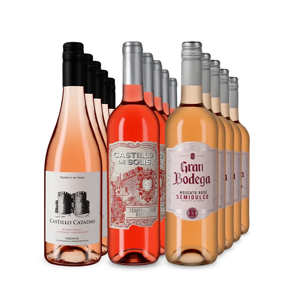 Španělské Rosé v balení 3x5 – Gold