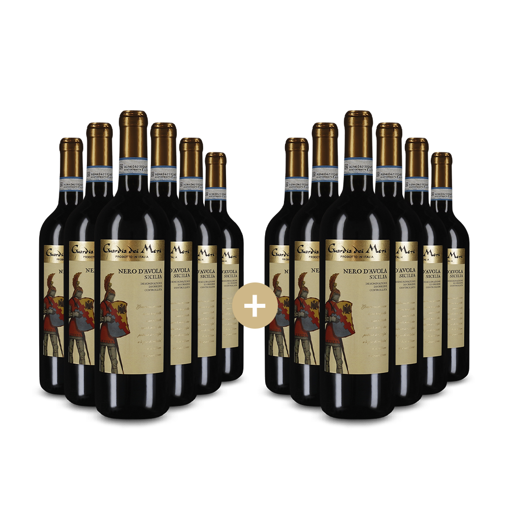 6+6 lahví Nero d'Avola 2024 – Gold