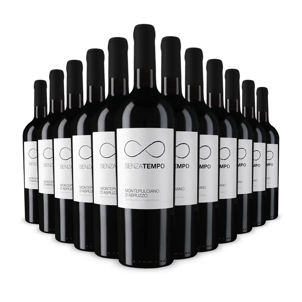 12 lahví Senza Tempo Montepulciano d'Abruzzo 2023 – Gold