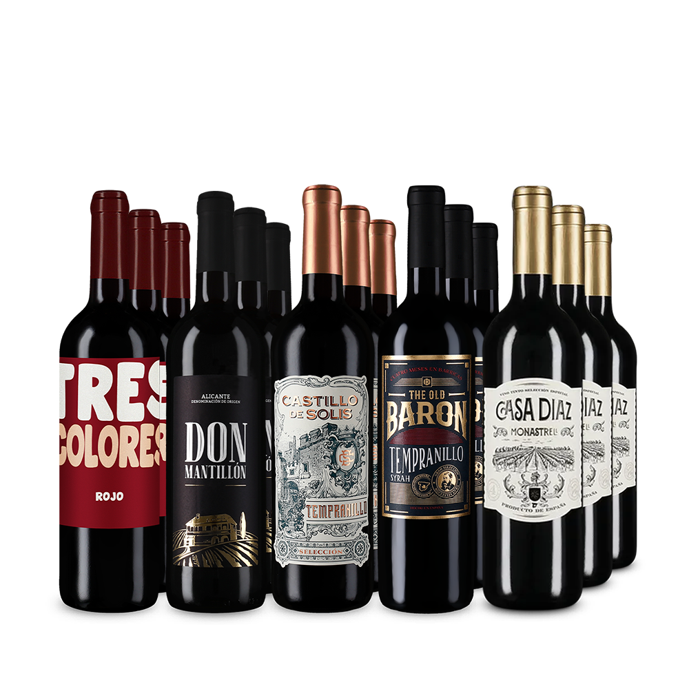 Španělské červené kousky v balení 5x3 – Gold