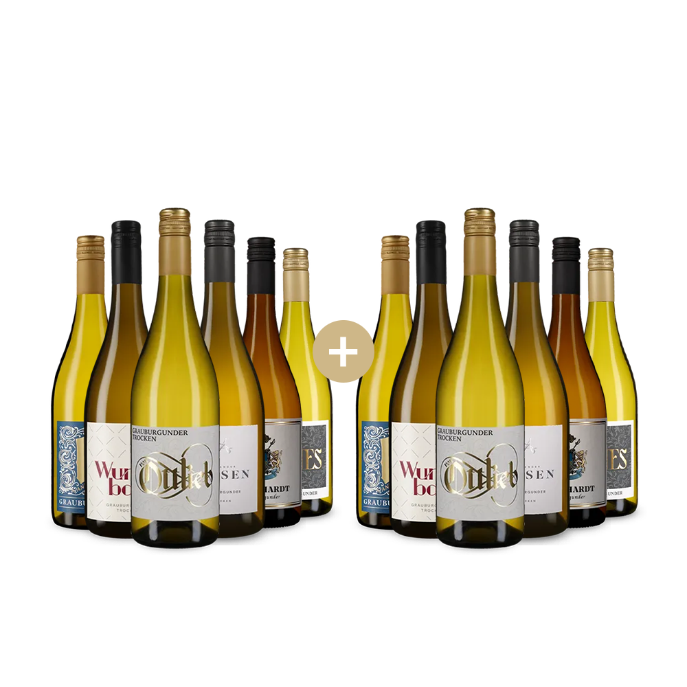 6+6 lahví Rulandské šedé z Falcka – Gold