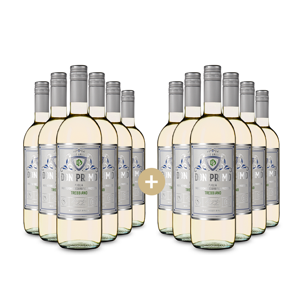 6+6 lahví Trebbiano 2025 – Gold