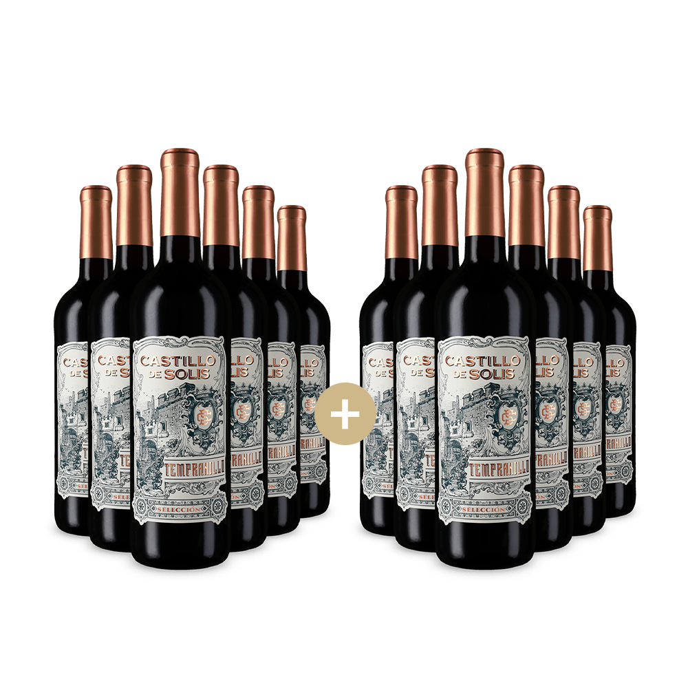 6+6 lahví Tempranillo Selección 2024 – Gold