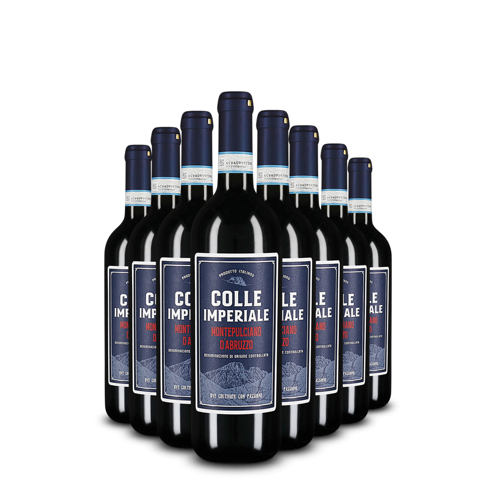 8 lahví Montepulciano d'Abruzzo 2024 – Gold