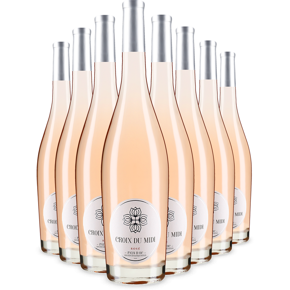 8 lahví Grenache Syrah Rosé 2025 – Gold