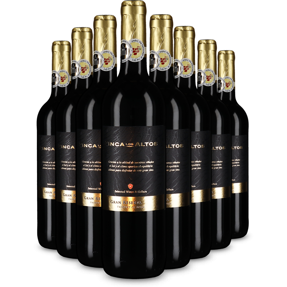 8 lahví Finca Los Altos Gran Reserva 2020 – Gold