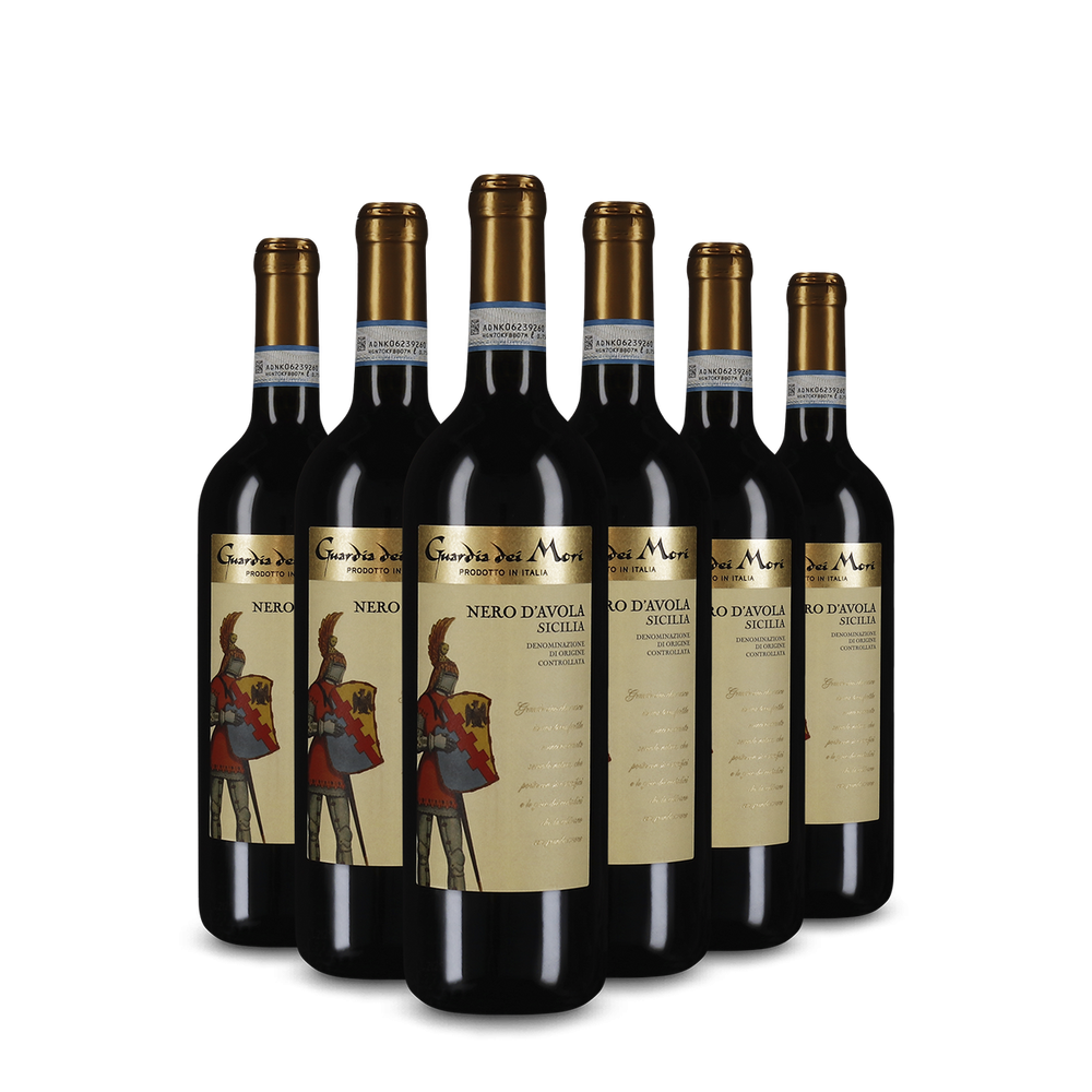 6 lahví Nero d'Avola 2024