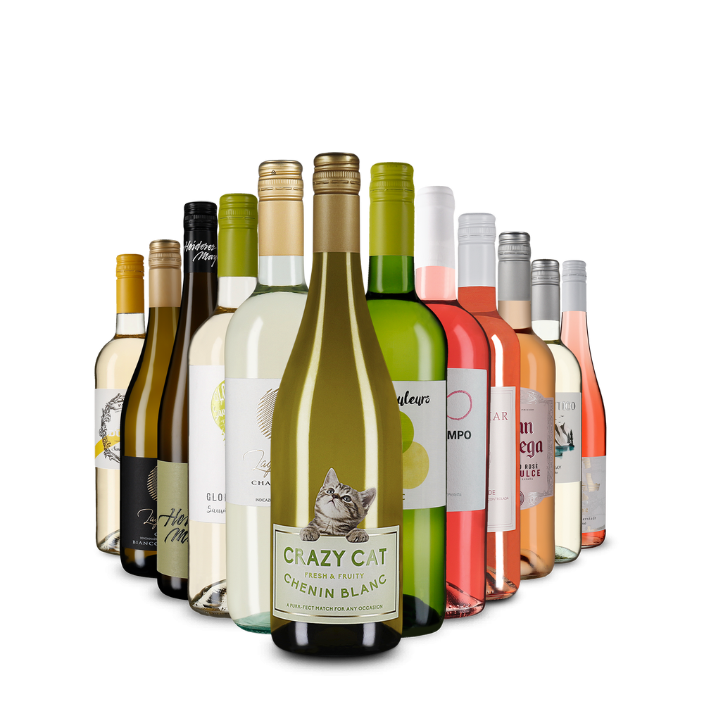 Bílé & Rosé v XXL: Hvězdné balení po 12 kusech – Gold