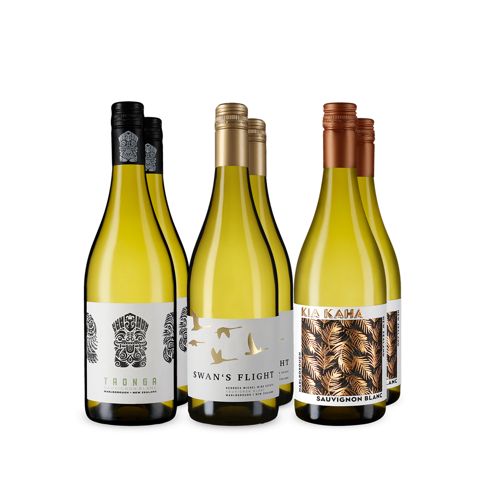 Hvězdný Sauvignon Blanc z Marlborough v balení 3x2 – Gold