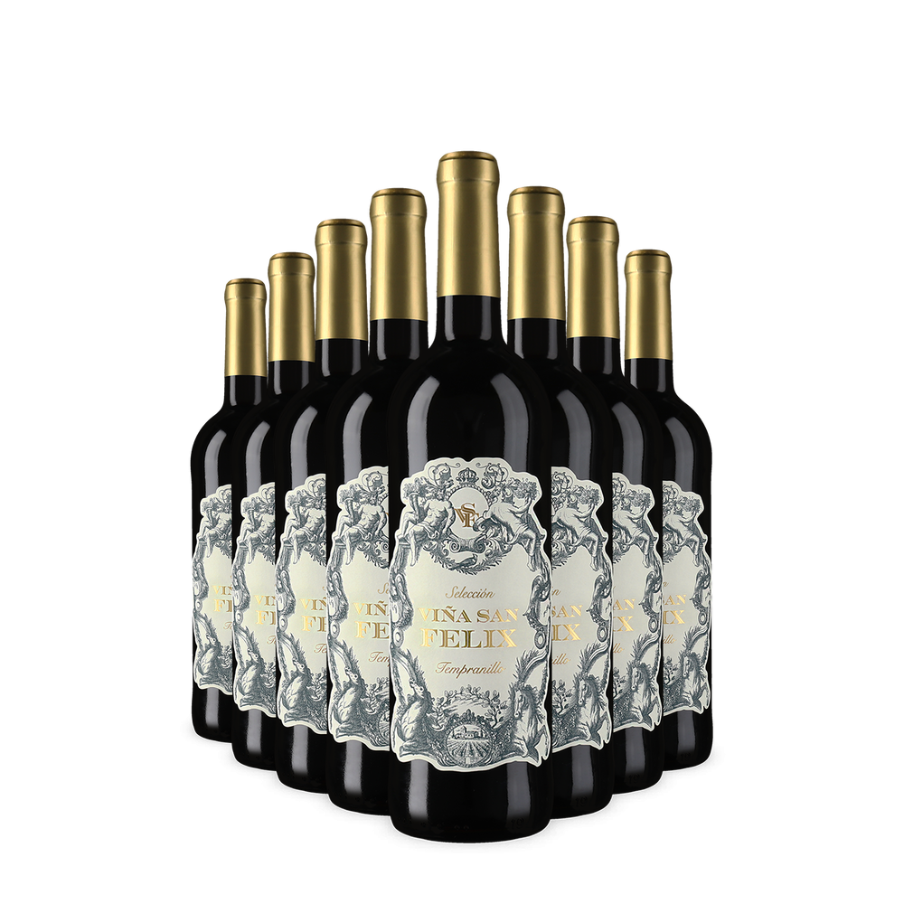8 lahví Tempranillo Seleccion 2025 – Gold