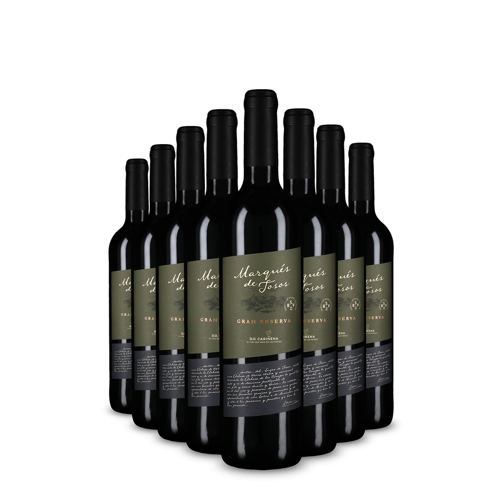 8 lahví Marqués de Tosos Gran Reserva 2018 – Gold