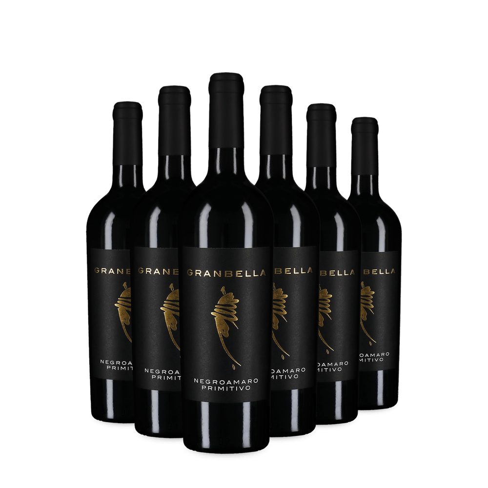 6 lahví Negroamaro Primitivo 2025