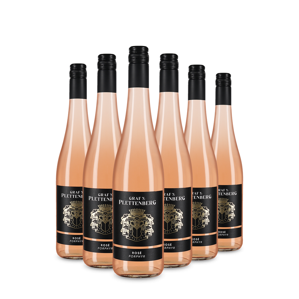 6 lahví Graf Plettenberg Rosé Porphyr 2025