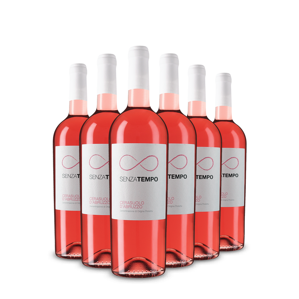 6 lahví Senza Tempo Cerasuolo d'Abruzzo Rosato 2025
