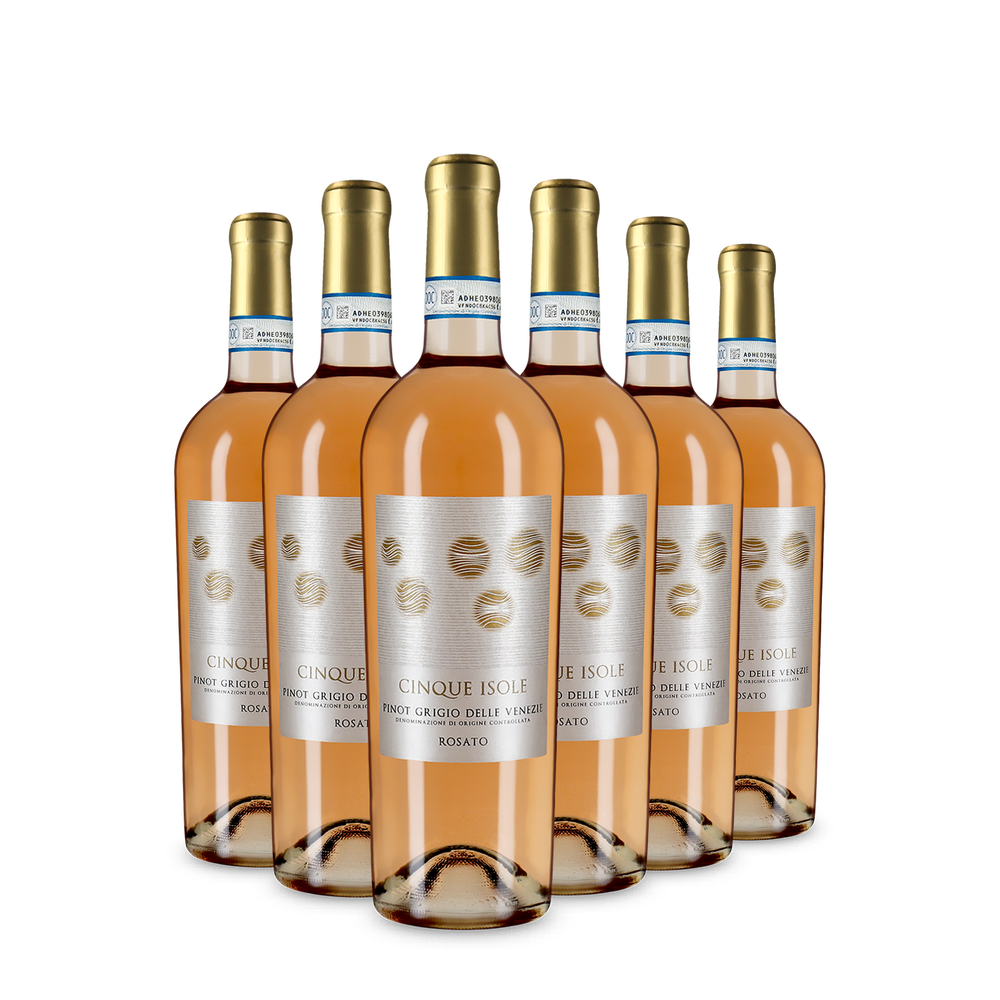 6 lahví Pinot Grigio Rosato 2025
