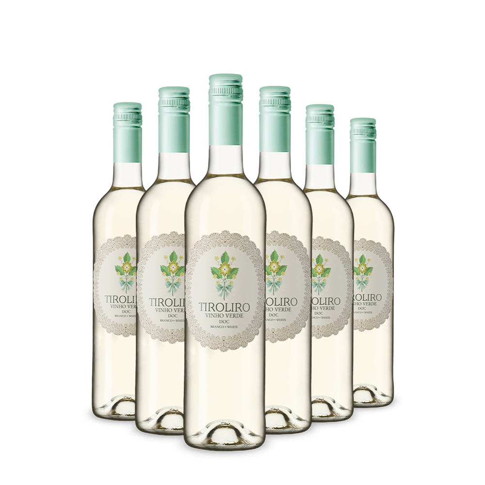 6 lahví Tiroliro Vinho Verde 2025