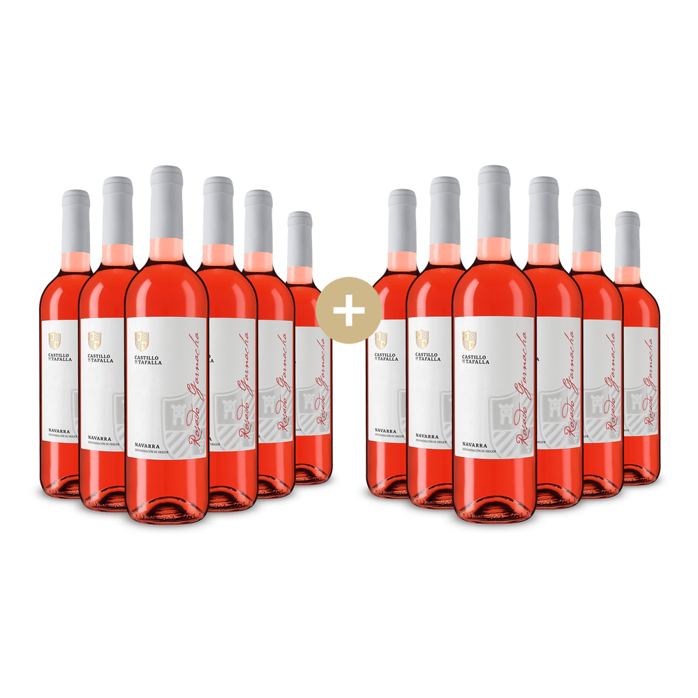 6+6 zdarma: Castillo De Tafalla Garnacha Rosado 2025