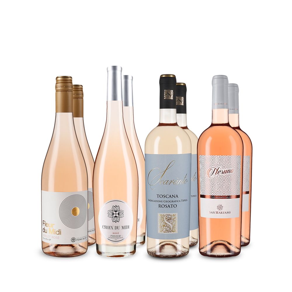 4x2 Zlatem oceněná rosé z Francie a Itálie