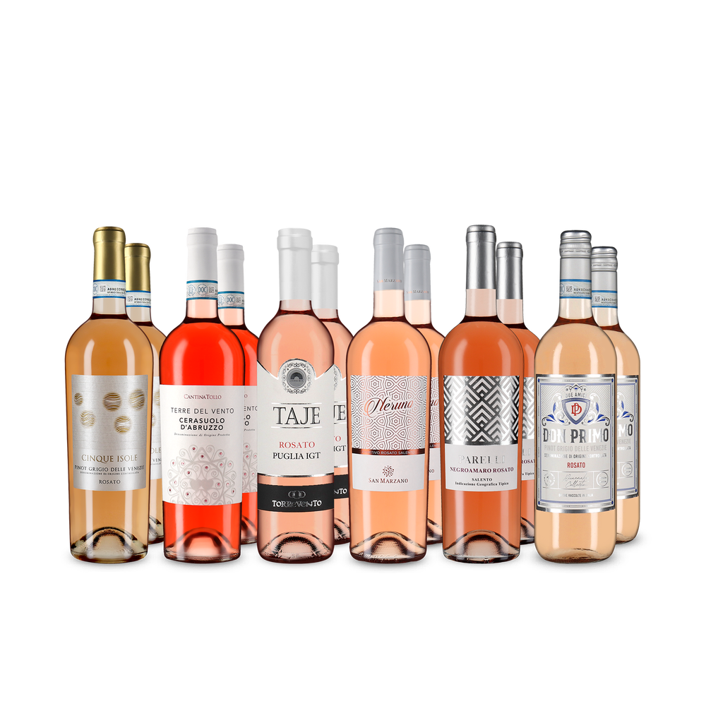 6x2 Rozmanitost Rosato pro léto