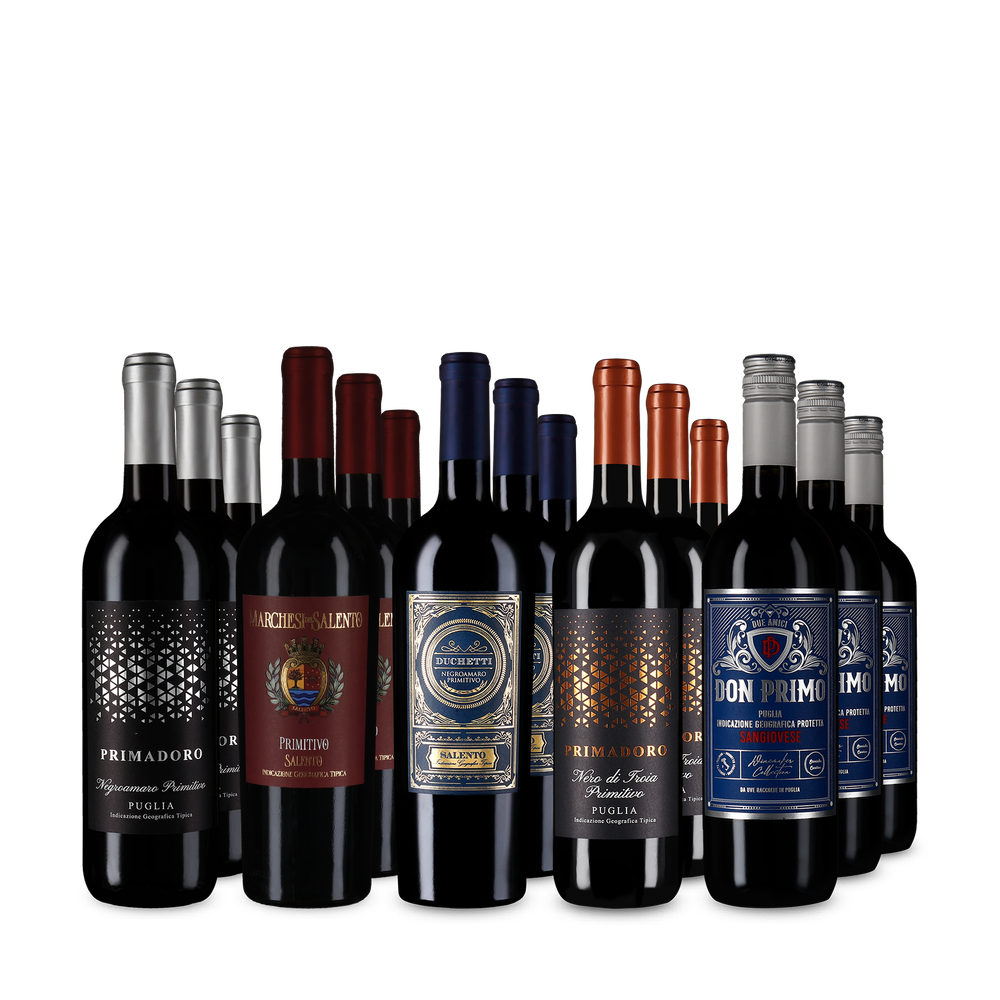 5x3 Primitivo & Co. z Apulie za akční cenu